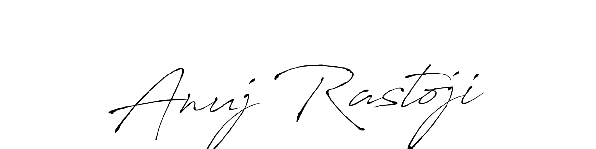 Use a signature maker to create a handwritten signature online. With this signature software, you can design (Antro_Vectra) your own signature for name Anuj Rastoji. Anuj Rastoji signature style 6 images and pictures png