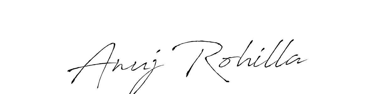 Use a signature maker to create a handwritten signature online. With this signature software, you can design (Antro_Vectra) your own signature for name Anuj Rohilla. Anuj Rohilla signature style 6 images and pictures png