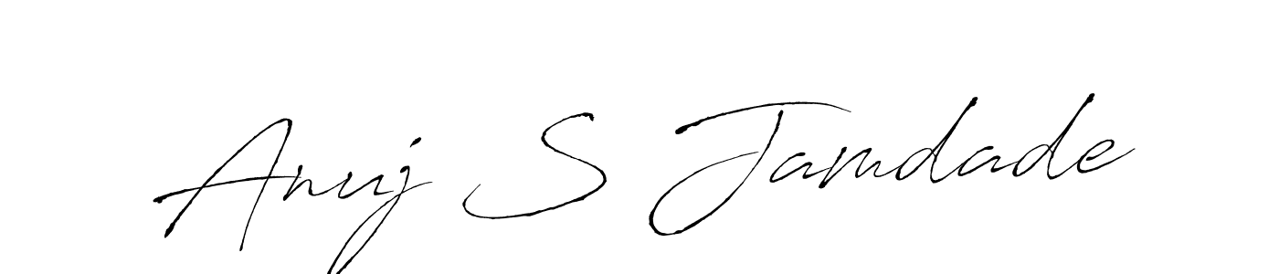 Once you've used our free online signature maker to create your best signature Antro_Vectra style, it's time to enjoy all of the benefits that Anuj S Jamdade name signing documents. Anuj S Jamdade signature style 6 images and pictures png