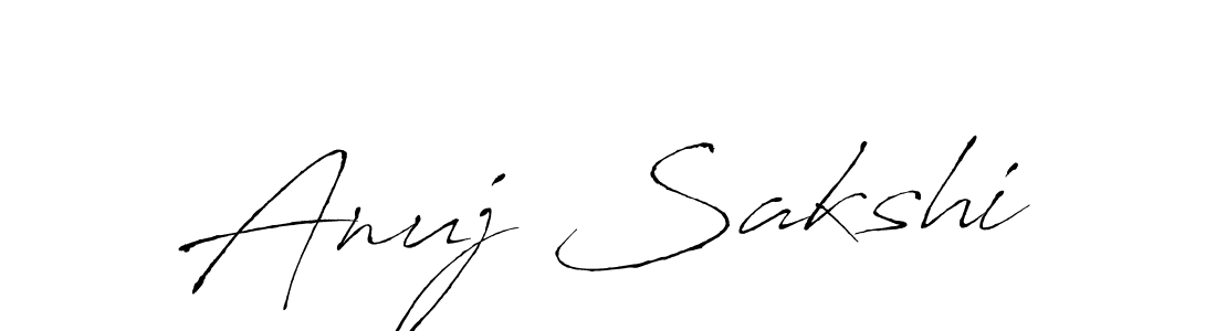 How to make Anuj Sakshi signature? Antro_Vectra is a professional autograph style. Create handwritten signature for Anuj Sakshi name. Anuj Sakshi signature style 6 images and pictures png