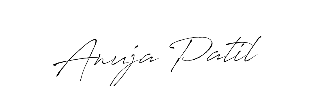 Make a beautiful signature design for name Anuja Patil. Use this online signature maker to create a handwritten signature for free. Anuja Patil signature style 6 images and pictures png