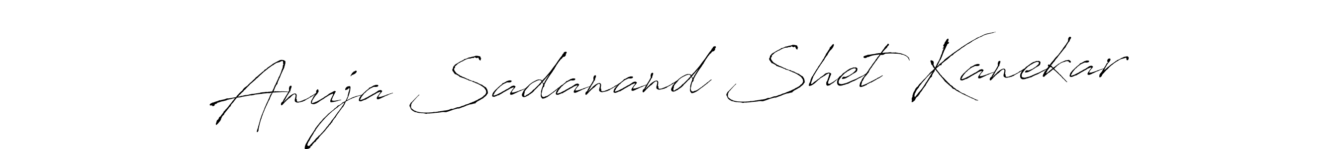 See photos of Anuja Sadanand Shet Kanekar official signature by Spectra . Check more albums & portfolios. Read reviews & check more about Antro_Vectra font. Anuja Sadanand Shet Kanekar signature style 6 images and pictures png