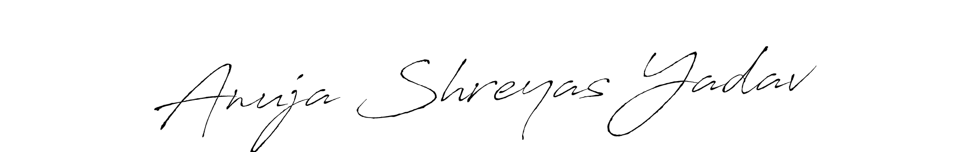 Use a signature maker to create a handwritten signature online. With this signature software, you can design (Antro_Vectra) your own signature for name Anuja Shreyas Yadav. Anuja Shreyas Yadav signature style 6 images and pictures png