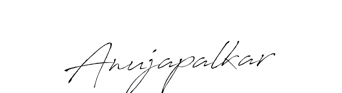 Make a beautiful signature design for name Anujapalkar. Use this online signature maker to create a handwritten signature for free. Anujapalkar signature style 6 images and pictures png