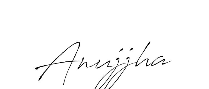 Use a signature maker to create a handwritten signature online. With this signature software, you can design (Antro_Vectra) your own signature for name Anujjha. Anujjha signature style 6 images and pictures png