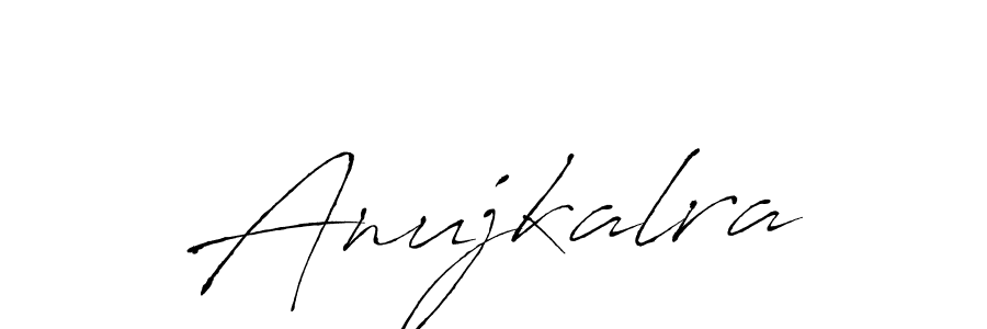 How to make Anujkalra name signature. Use Antro_Vectra style for creating short signs online. This is the latest handwritten sign. Anujkalra signature style 6 images and pictures png