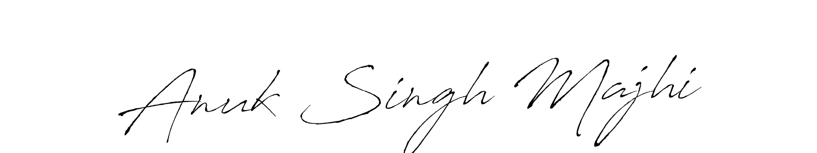 Design your own signature with our free online signature maker. With this signature software, you can create a handwritten (Antro_Vectra) signature for name Anuk Singh Majhi. Anuk Singh Majhi signature style 6 images and pictures png