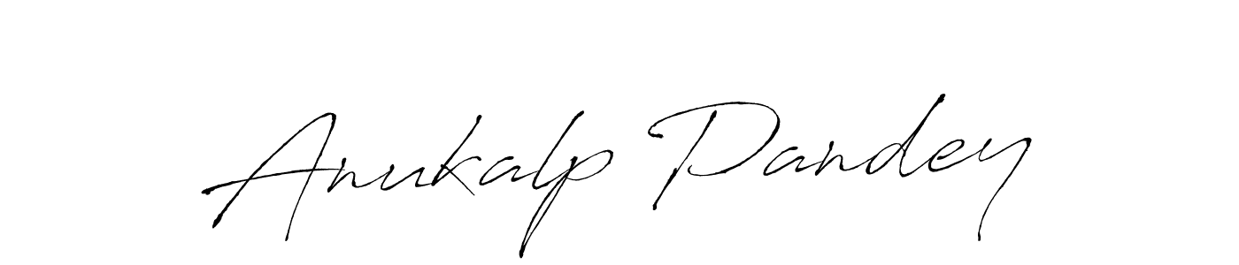 Create a beautiful signature design for name Anukalp Pandey. With this signature (Antro_Vectra) fonts, you can make a handwritten signature for free. Anukalp Pandey signature style 6 images and pictures png