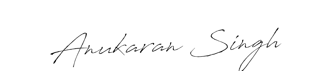 Anukaran Singh stylish signature style. Best Handwritten Sign (Antro_Vectra) for my name. Handwritten Signature Collection Ideas for my name Anukaran Singh. Anukaran Singh signature style 6 images and pictures png