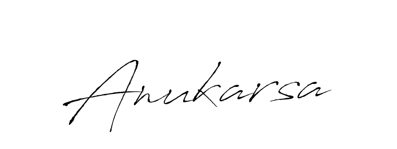 How to make Anukarsa signature? Antro_Vectra is a professional autograph style. Create handwritten signature for Anukarsa name. Anukarsa signature style 6 images and pictures png