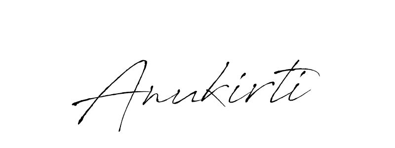 How to make Anukirti signature? Antro_Vectra is a professional autograph style. Create handwritten signature for Anukirti name. Anukirti signature style 6 images and pictures png