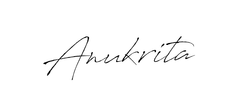 How to make Anukrita signature? Antro_Vectra is a professional autograph style. Create handwritten signature for Anukrita name. Anukrita signature style 6 images and pictures png