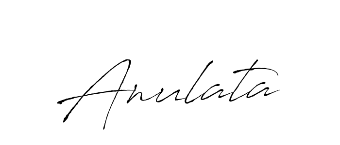 Make a beautiful signature design for name Anulata. With this signature (Antro_Vectra) style, you can create a handwritten signature for free. Anulata signature style 6 images and pictures png