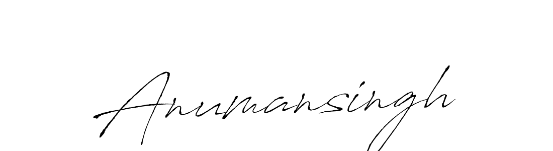 Anumansingh stylish signature style. Best Handwritten Sign (Antro_Vectra) for my name. Handwritten Signature Collection Ideas for my name Anumansingh. Anumansingh signature style 6 images and pictures png