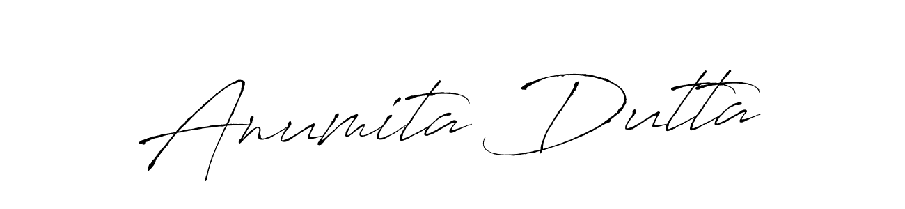 How to make Anumita Dutta name signature. Use Antro_Vectra style for creating short signs online. This is the latest handwritten sign. Anumita Dutta signature style 6 images and pictures png