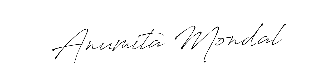 Create a beautiful signature design for name Anumita Mondal. With this signature (Antro_Vectra) fonts, you can make a handwritten signature for free. Anumita Mondal signature style 6 images and pictures png