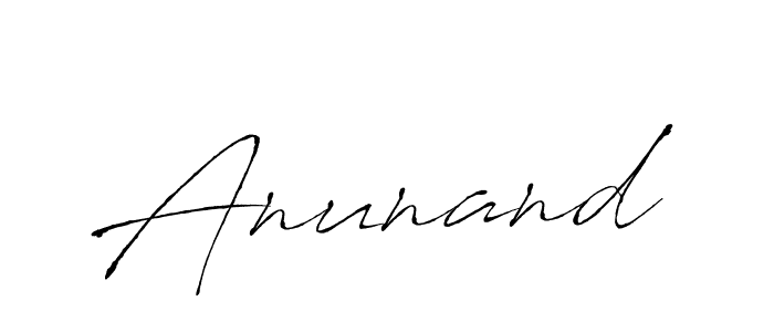 How to make Anunand signature? Antro_Vectra is a professional autograph style. Create handwritten signature for Anunand name. Anunand signature style 6 images and pictures png