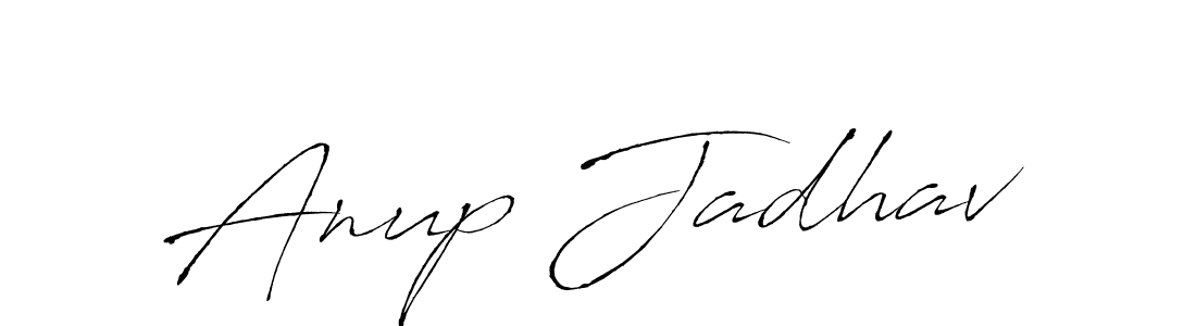 The best way (Antro_Vectra) to make a short signature is to pick only two or three words in your name. The name Anup Jadhav include a total of six letters. For converting this name. Anup Jadhav signature style 6 images and pictures png