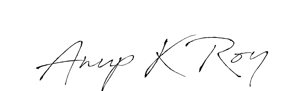 Antro_Vectra is a professional signature style that is perfect for those who want to add a touch of class to their signature. It is also a great choice for those who want to make their signature more unique. Get Anup K Roy name to fancy signature for free. Anup K Roy signature style 6 images and pictures png