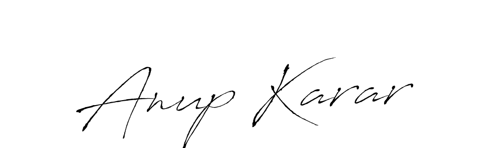 Make a short Anup Karar signature style. Manage your documents anywhere anytime using Antro_Vectra. Create and add eSignatures, submit forms, share and send files easily. Anup Karar signature style 6 images and pictures png