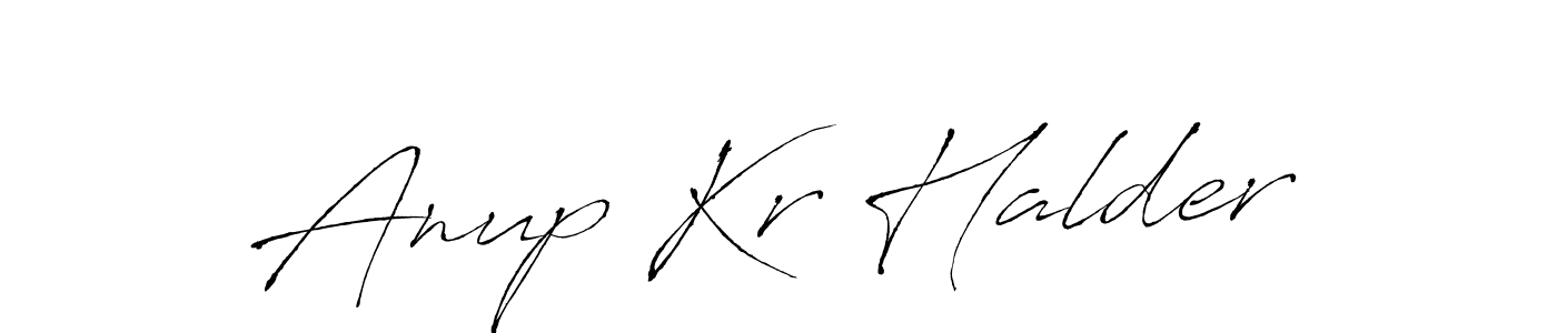 Also we have Anup Kr Halder name is the best signature style. Create professional handwritten signature collection using Antro_Vectra autograph style. Anup Kr Halder signature style 6 images and pictures png