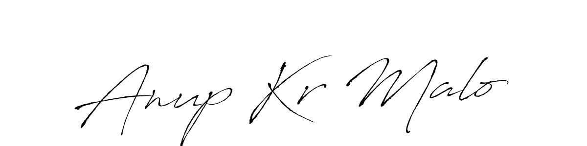 Make a beautiful signature design for name Anup Kr Malo. Use this online signature maker to create a handwritten signature for free. Anup Kr Malo signature style 6 images and pictures png