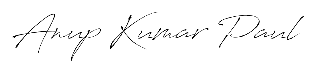 How to make Anup Kumar Paul signature? Antro_Vectra is a professional autograph style. Create handwritten signature for Anup Kumar Paul name. Anup Kumar Paul signature style 6 images and pictures png