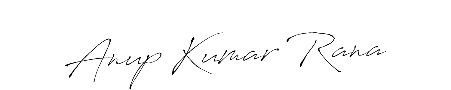How to make Anup Kumar Rana name signature. Use Antro_Vectra style for creating short signs online. This is the latest handwritten sign. Anup Kumar Rana signature style 6 images and pictures png