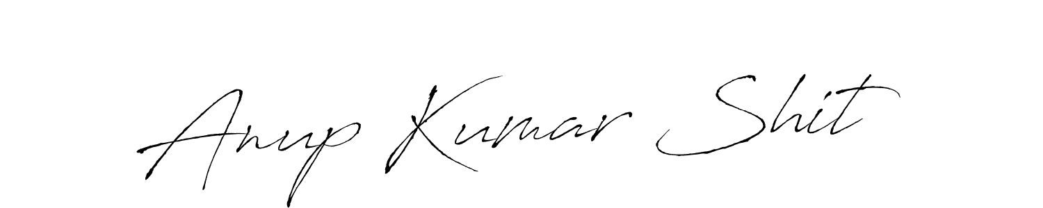 Anup Kumar Shit stylish signature style. Best Handwritten Sign (Antro_Vectra) for my name. Handwritten Signature Collection Ideas for my name Anup Kumar Shit. Anup Kumar Shit signature style 6 images and pictures png