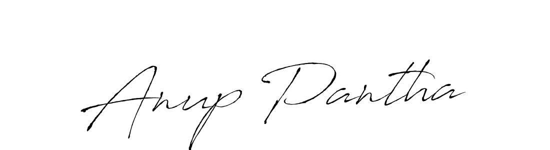 Create a beautiful signature design for name Anup Pantha. With this signature (Antro_Vectra) fonts, you can make a handwritten signature for free. Anup Pantha signature style 6 images and pictures png