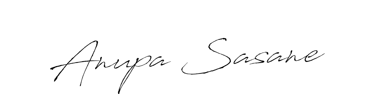 How to make Anupa Sasane name signature. Use Antro_Vectra style for creating short signs online. This is the latest handwritten sign. Anupa Sasane signature style 6 images and pictures png