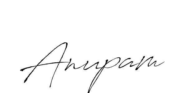 How to make Anupam signature? Antro_Vectra is a professional autograph style. Create handwritten signature for Anupam name. Anupam signature style 6 images and pictures png