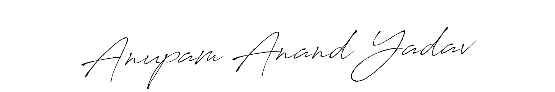Antro_Vectra is a professional signature style that is perfect for those who want to add a touch of class to their signature. It is also a great choice for those who want to make their signature more unique. Get Anupam Anand Yadav name to fancy signature for free. Anupam Anand Yadav signature style 6 images and pictures png