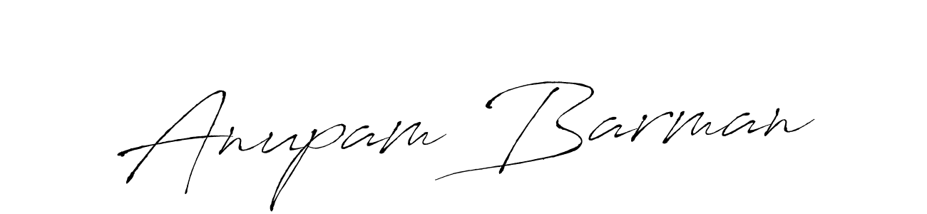 Create a beautiful signature design for name Anupam Barman. With this signature (Antro_Vectra) fonts, you can make a handwritten signature for free. Anupam Barman signature style 6 images and pictures png
