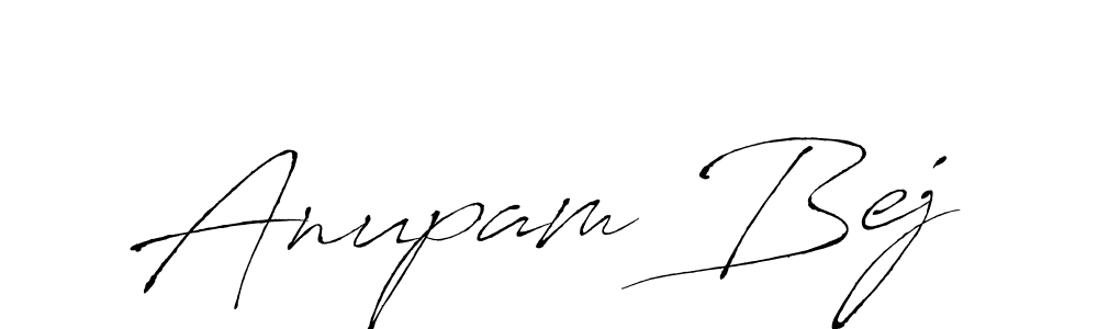 How to make Anupam Bej signature? Antro_Vectra is a professional autograph style. Create handwritten signature for Anupam Bej name. Anupam Bej signature style 6 images and pictures png