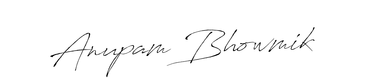 Use a signature maker to create a handwritten signature online. With this signature software, you can design (Antro_Vectra) your own signature for name Anupam Bhowmik. Anupam Bhowmik signature style 6 images and pictures png