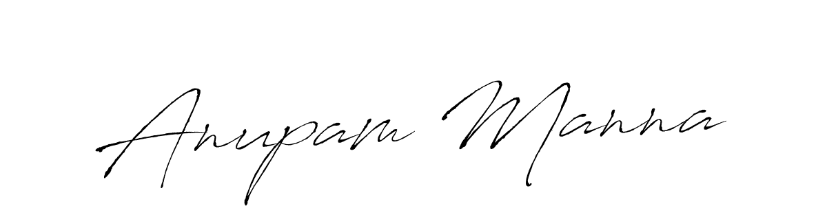 Create a beautiful signature design for name Anupam Manna. With this signature (Antro_Vectra) fonts, you can make a handwritten signature for free. Anupam Manna signature style 6 images and pictures png