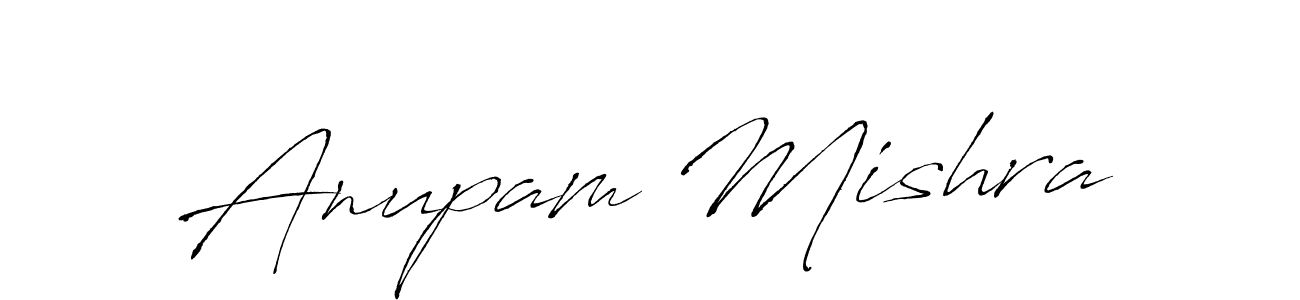 Also we have Anupam Mishra name is the best signature style. Create professional handwritten signature collection using Antro_Vectra autograph style. Anupam Mishra signature style 6 images and pictures png