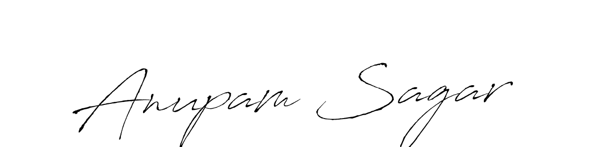 Make a beautiful signature design for name Anupam Sagar. Use this online signature maker to create a handwritten signature for free. Anupam Sagar signature style 6 images and pictures png