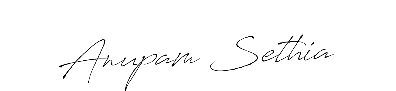 You should practise on your own different ways (Antro_Vectra) to write your name (Anupam Sethia) in signature. don't let someone else do it for you. Anupam Sethia signature style 6 images and pictures png