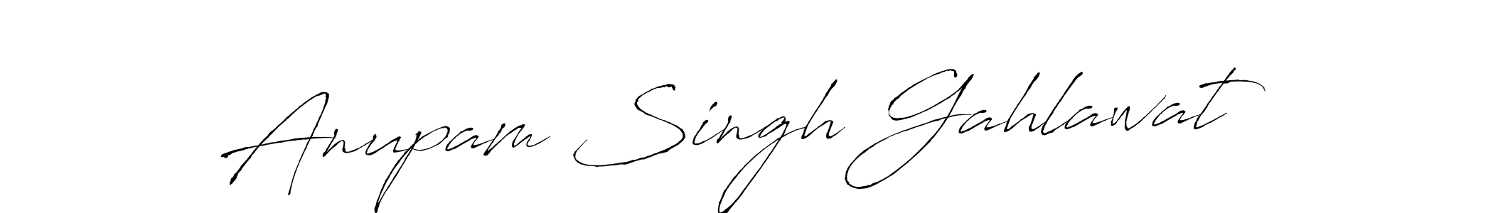 Use a signature maker to create a handwritten signature online. With this signature software, you can design (Antro_Vectra) your own signature for name Anupam Singh Gahlawat. Anupam Singh Gahlawat signature style 6 images and pictures png