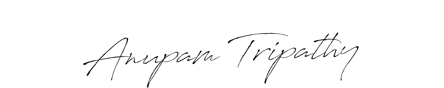 How to make Anupam Tripathy signature? Antro_Vectra is a professional autograph style. Create handwritten signature for Anupam Tripathy name. Anupam Tripathy signature style 6 images and pictures png