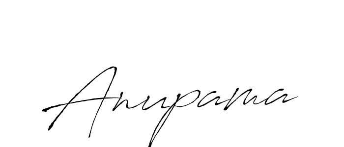 Design your own signature with our free online signature maker. With this signature software, you can create a handwritten (Antro_Vectra) signature for name Anupama. Anupama signature style 6 images and pictures png