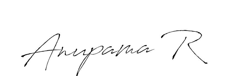 You should practise on your own different ways (Antro_Vectra) to write your name (Anupama R) in signature. don't let someone else do it for you. Anupama R signature style 6 images and pictures png