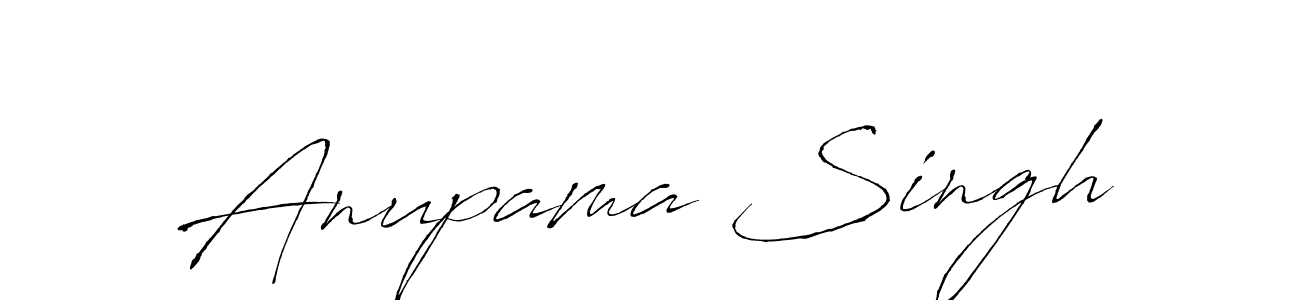 You should practise on your own different ways (Antro_Vectra) to write your name (Anupama Singh) in signature. don't let someone else do it for you. Anupama Singh signature style 6 images and pictures png