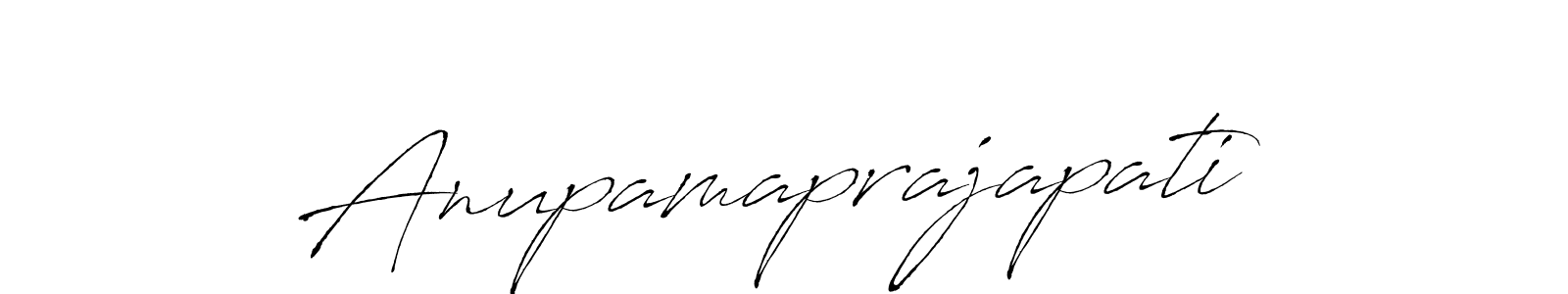Anupamaprajapati stylish signature style. Best Handwritten Sign (Antro_Vectra) for my name. Handwritten Signature Collection Ideas for my name Anupamaprajapati. Anupamaprajapati signature style 6 images and pictures png