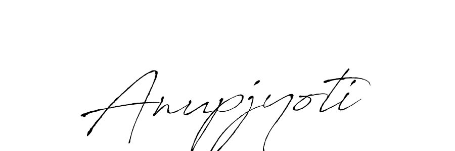 Design your own signature with our free online signature maker. With this signature software, you can create a handwritten (Antro_Vectra) signature for name Anupjyoti. Anupjyoti signature style 6 images and pictures png