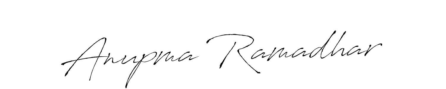 See photos of Anupma Ramadhar official signature by Spectra . Check more albums & portfolios. Read reviews & check more about Antro_Vectra font. Anupma Ramadhar signature style 6 images and pictures png