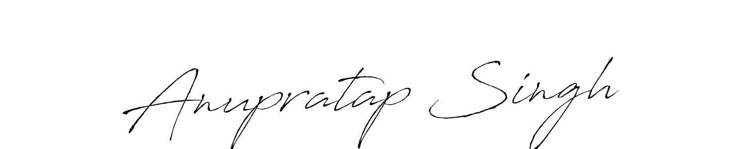 Also we have Anupratap Singh name is the best signature style. Create professional handwritten signature collection using Antro_Vectra autograph style. Anupratap Singh signature style 6 images and pictures png