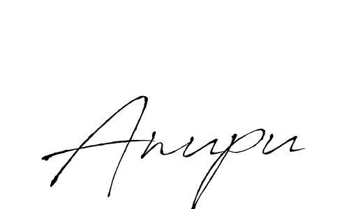 How to make Anupu name signature. Use Antro_Vectra style for creating short signs online. This is the latest handwritten sign. Anupu signature style 6 images and pictures png